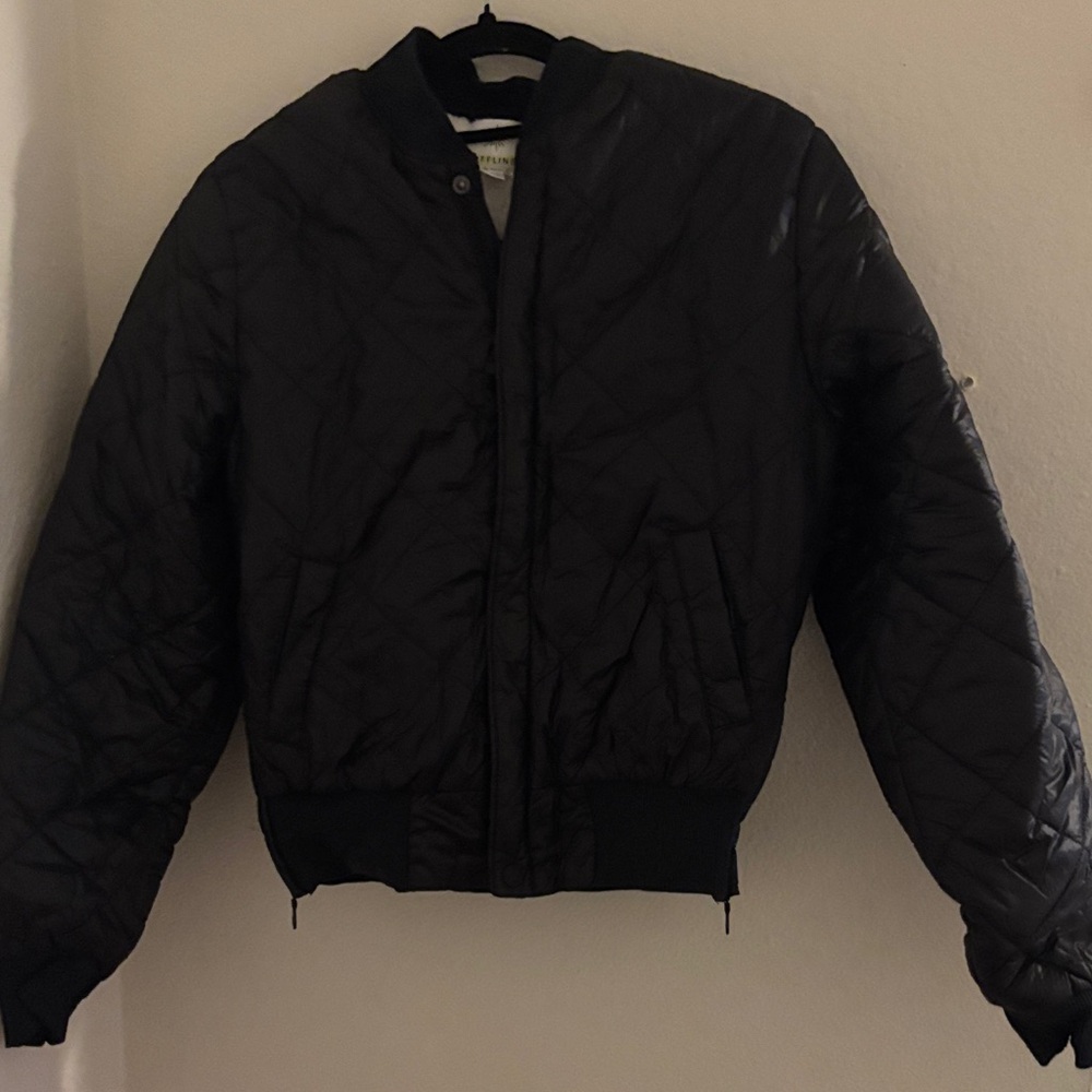 Aerie Black Puffer Jacket